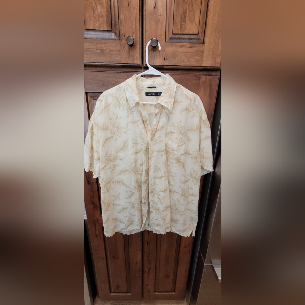 Nautica Men's Button-down Short Sleeve